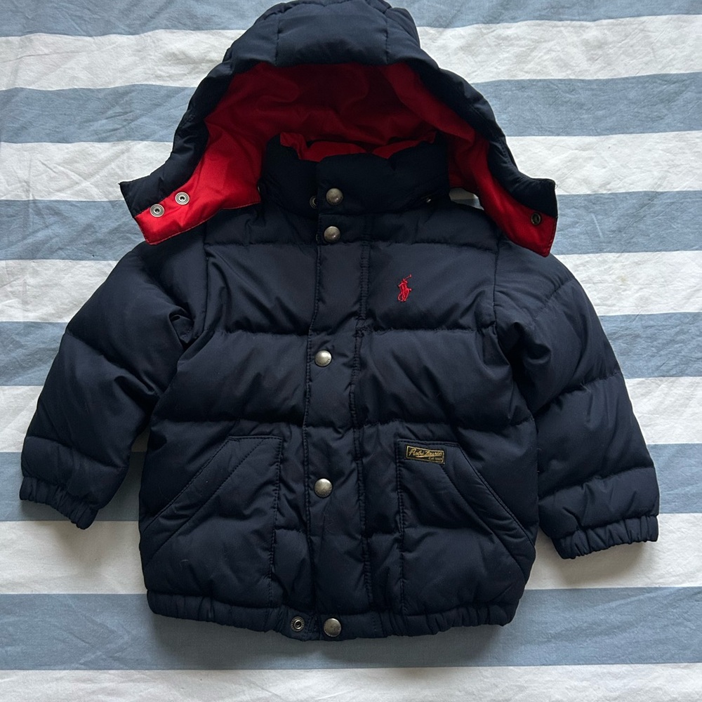 Polo Ralph Lauren Kids Puffer Jacket - The Gorham Down Hooded
Jacket